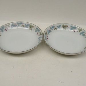 2 - Vintage FINE CHINA Japan 6701 5 1/2 Inch Round Cereal Bowls